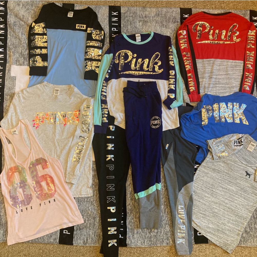 Victoria Secret PINK BLING BUNDLE
